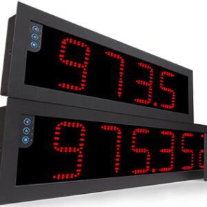 FEMA B24-T-L-R-0-0 - Large display 4 digits for temperature Pt100/RTD & thermocouples 11-36Vdc, red colour, 60mm