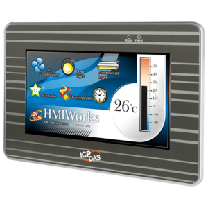 VPD-173X 7" Touch HMI Device with 2 x RS-232/RS-485, Ethernet (PoE), 16 MB Flash, Support XV-board