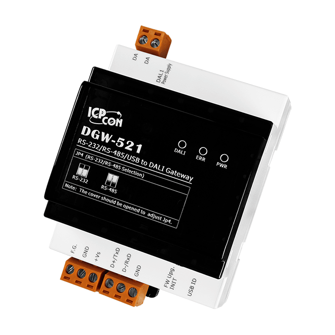 DGW-521 RS-232/RS-485/USB to DALI Gateway
