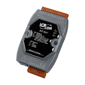ET-7017 8-Ch Analog Input with High Voltage Protection & 4-Ch Isolated Digital Output Module