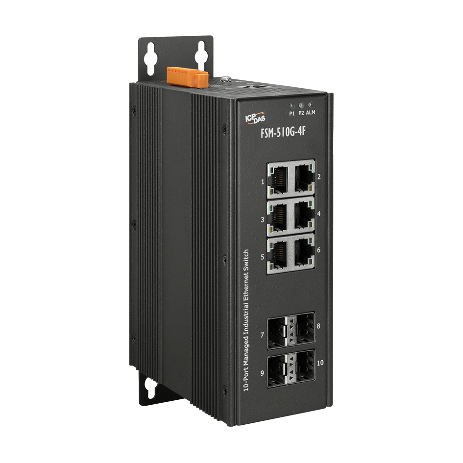 FSM-510G-4F 6-Port 10/100/1000 Base-T + 4 SFP Port L2 Managed Switch