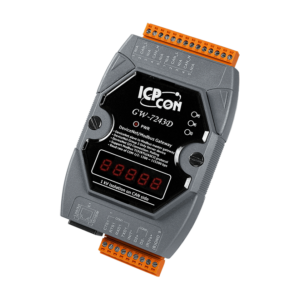 GW-7243D DeviceNet Slave to Modbus TCP/RTU/ASCII Master Gateway