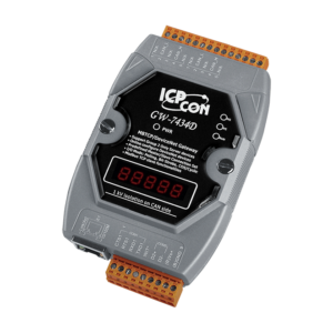 GW-7434D Modbus TCP/RTU/ASCII Slave to DeviceNet Master Gateway