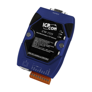 GW-7553-B PROFIBUS to Modbus TCP Gateway (with plastic case)