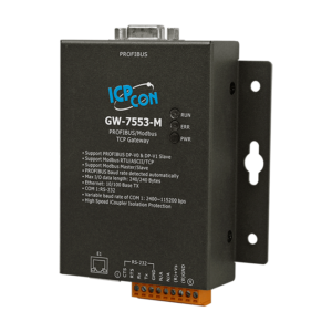 GW-7553-M PROFIBUS to Modbus TCP Gateway (with metal case)