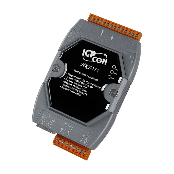HRT-711 Modbus TCP/UDP to HART Gateway