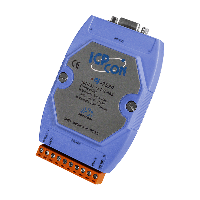 I-7520 Isolated RS-232 to RS-485 Converter