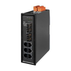 MSM-508FC-T 8-port Industrial Ethernet Layer 2 Managed Switch with 2-Fiber Port (Multi-mode, SC Connector)