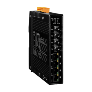 NS-206AFT-T 4-port 10/100 Mbps Ethernet with 2 fiber port Switch (Multi mode, ST connector) with plastic case