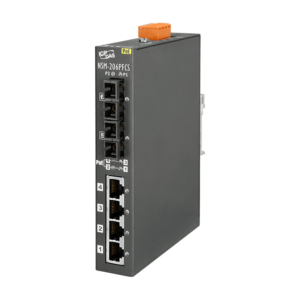 NSM-206PFCS 4-port 10/100 Mbps PoE(PSE)Ethernet Switch with 2 fiber ports (Multi-mode, SC Connector) upto 30 km distance