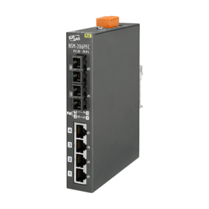 NSM-206PFC 4-port 10/100 Mbps PoE(PSE)Ethernet Switch with 2 fiber ports (Multi-mode, SC Connector)