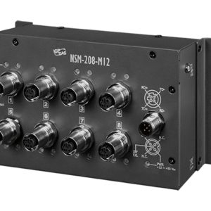NSM-208-M12 EN50155 8-port M12 Unmanaged Ethernet Switch