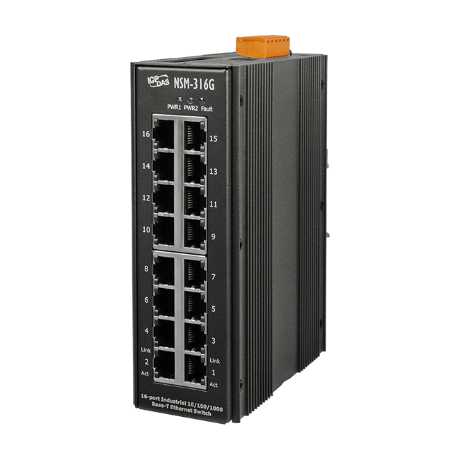 NSM-316G 16-port GBE Ethernet Unmanaged Switch
