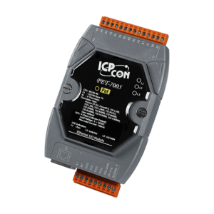 PET-7005 8-channel Thermistor Input & 4-channel Isolated Output Module PoE Module