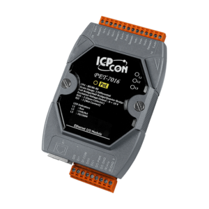 PET-7016 2-channel strain gauge, 2-channel digital input & 2-channel digital Output PoE module