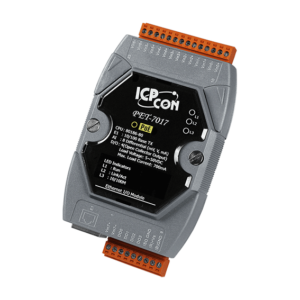 PET-7017-10 10/20-channel Analog Input Module with High Voltage Protection PoE Module