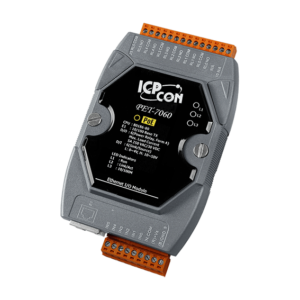 PET-7060 6-channel Power Relay Output & 6-channel Isolation Digital Input with PoE