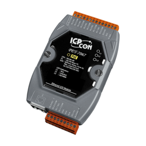 PET-7067 8-Channel Power Relay Output Module with PoE