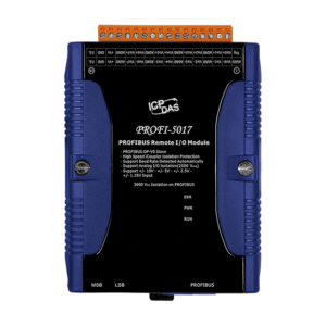 PROFI-5017 PROFIBUS Remote I/O Module with 8-channel Isolated Analog Voltage Input