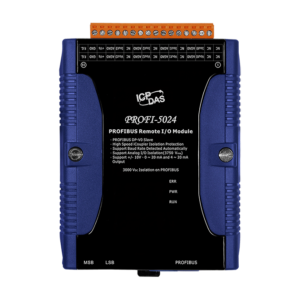 PROFI-5024 PROFIBUS Remote I/O Module with 4-channel Isolated Analog Voltage & Current Output