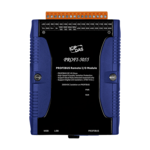 PROFI-5055 PROFIBUS Remote I/O Module with 8-ch Isolated DI & 8-ch Isolated DO