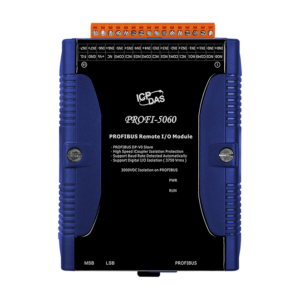 PROFI-5060 PROFIBUS Remote I/O Module with 8-channel Isolated Digital Input & 4-channel Relay Output