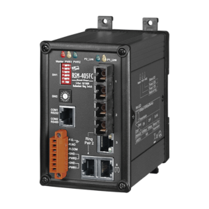 RSM-405FC 5-Port Real-time Redundant Ring Switch with 2-Fiber Port (Multi Mode, SC Connector) with metal case