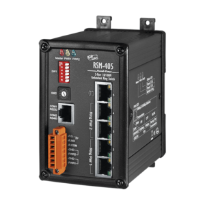 RSM-405 5-Port Real-time Redundant Ring Switch with metal case