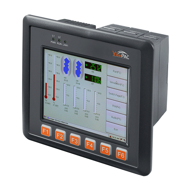 VP-1231-CE7 5.7" Standard ViewPAC with Cortex-A8 CPU, WinCE 7.0 & 3 I/O Slots