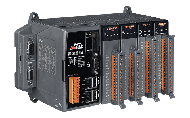 WP-8429-CE7 InduSoft (300 tags) Based, 4-slot WinPAC