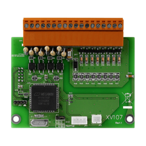 XV107 8-ch Isolated Dl & 8-ch Isolated DO Expansion Board