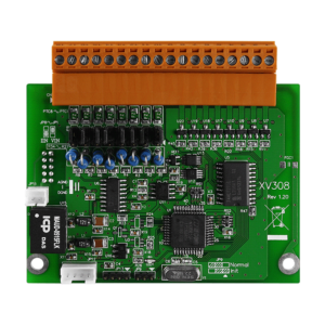 XV308 8-ch Isolated AI & 8-ch Isolated Universal Digital I/O Expansion Board
