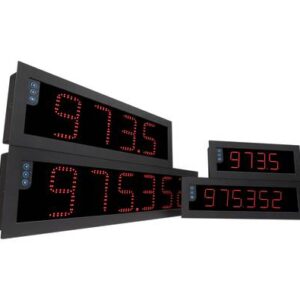 FEMA B24-232-L-R-0-0 - Large display, 4 digits, 60mm for RS-232 ASCII & 11-36Vdc, Red colour