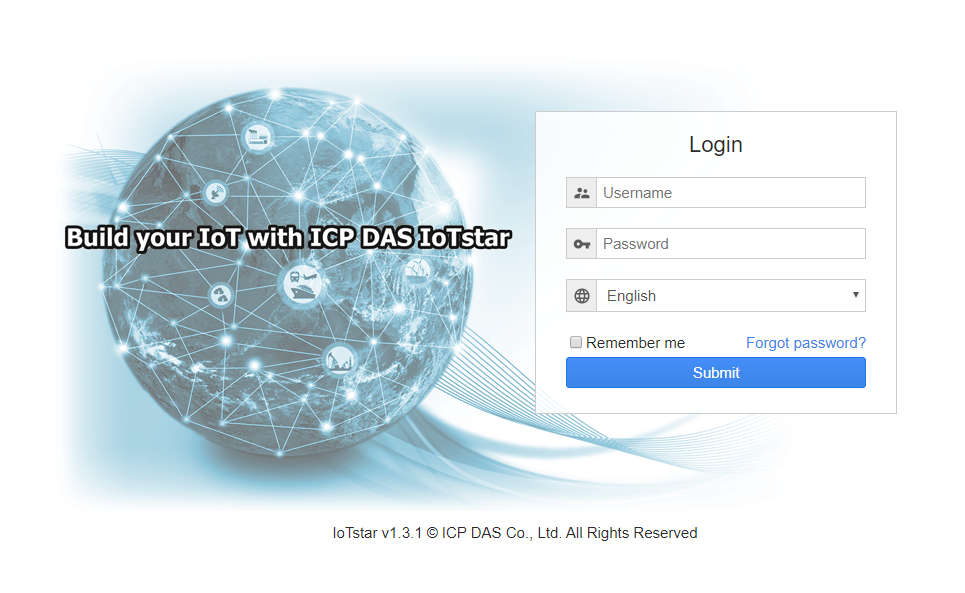 IoTstar 2025-RC200 - IoTstar 2025 IoT Cloud Management Software (Max. 200 controllers can be connected)