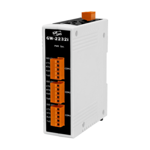 GW-2232i Modbus/TCP to RTU/ASCII Gateway with 2-port Ethernet switch & 3 Isolated RS-232 Port