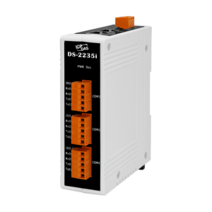 DS-2235i Device Server with 2-port Ethernet Switch & 3 Isolated RS-422/485 Port