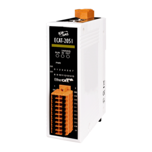 ECAT-2051 EtherCAT Slave I/O Module with Isolated 16-ch DI
