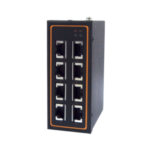 EH2308-PR 8-Port Unmanaged Fast-Ethernet Switch with Profinet Connectors, DIN-rail mount, Metal housing
