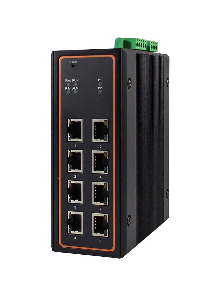 EHG7508-8PoE 4-Port Managed Gigabit Ethernet Switch with 8 PoE