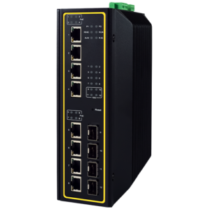 EHG7612-4SFP-410GSFP 12-Port Managed Gigabit Layer-3 Switch with 4 RJ45, 4 SFP & 4 x 10 Gigabit SFP uplink ports
