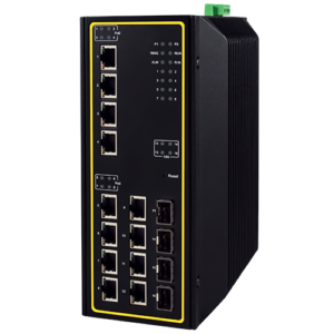 EHG7616-4SFP-410GSFP 16-Port Managed Gigabit Layer-3 Switch with 8 RJ45, 4 SFP & 4 x 10 Gigabit SFP uplink ports