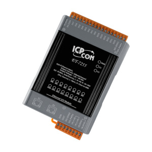 ET-7255 Ethernet I/O Module with 2-port Ethernet Switch, 8-ch DI & 8-ch DO