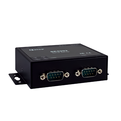 SE5202-DB 2-Port Serial Device Server, EMC protection, RS-232/422/485 with DB9(M)