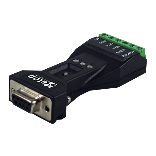 SS100-SiS-R Device-mountable RS-232 to RS-485/422 converter, Terminal Block, 3kV isolation on RS-232