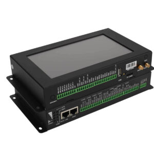 TG462S-LQE-W Industrial 4G Edge Gateway with 7" Touch Screen & 2.4G WIFI, 4-RS-232, 3-RS-485, 1-I2C, 1-TTL, 8-AI, 4-DI, 4-Relay & 5-Power Output