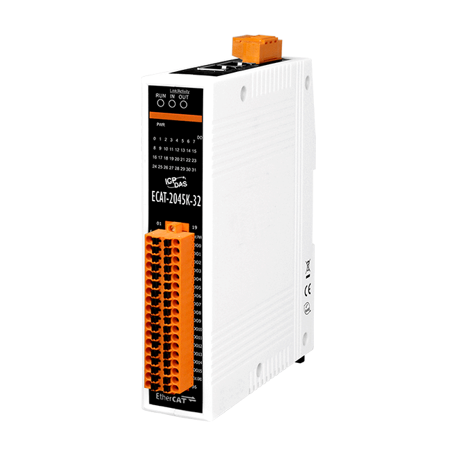 ECAT-2045K-32 EtherCAT Slave I/O Module with Isolated 32-ch DO (Keep output value)