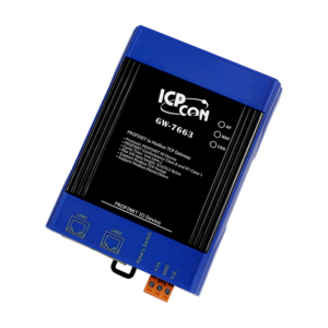 GW-7663 PROFINET to Modbus TCP Gateway