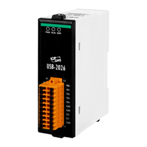 USB-2026 USB I/O Module with 5-ch AI, 2-ch AO, 2-ch DI & 2-ch DO