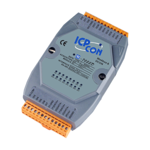 M-7055D 8-ch Isolated (Dry, Wet) DI & 8-ch Isolated (Source, PNP, 10~40 VDC) DO Module with LED Display