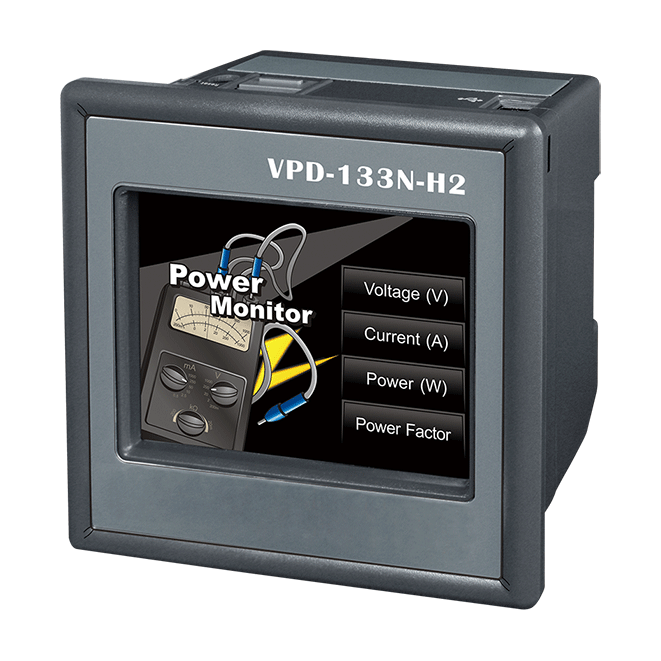 VPD-133N-H2 3.5" Touch HMI Device with 2 x RS-232/RS-485, Ethernet (PoE)